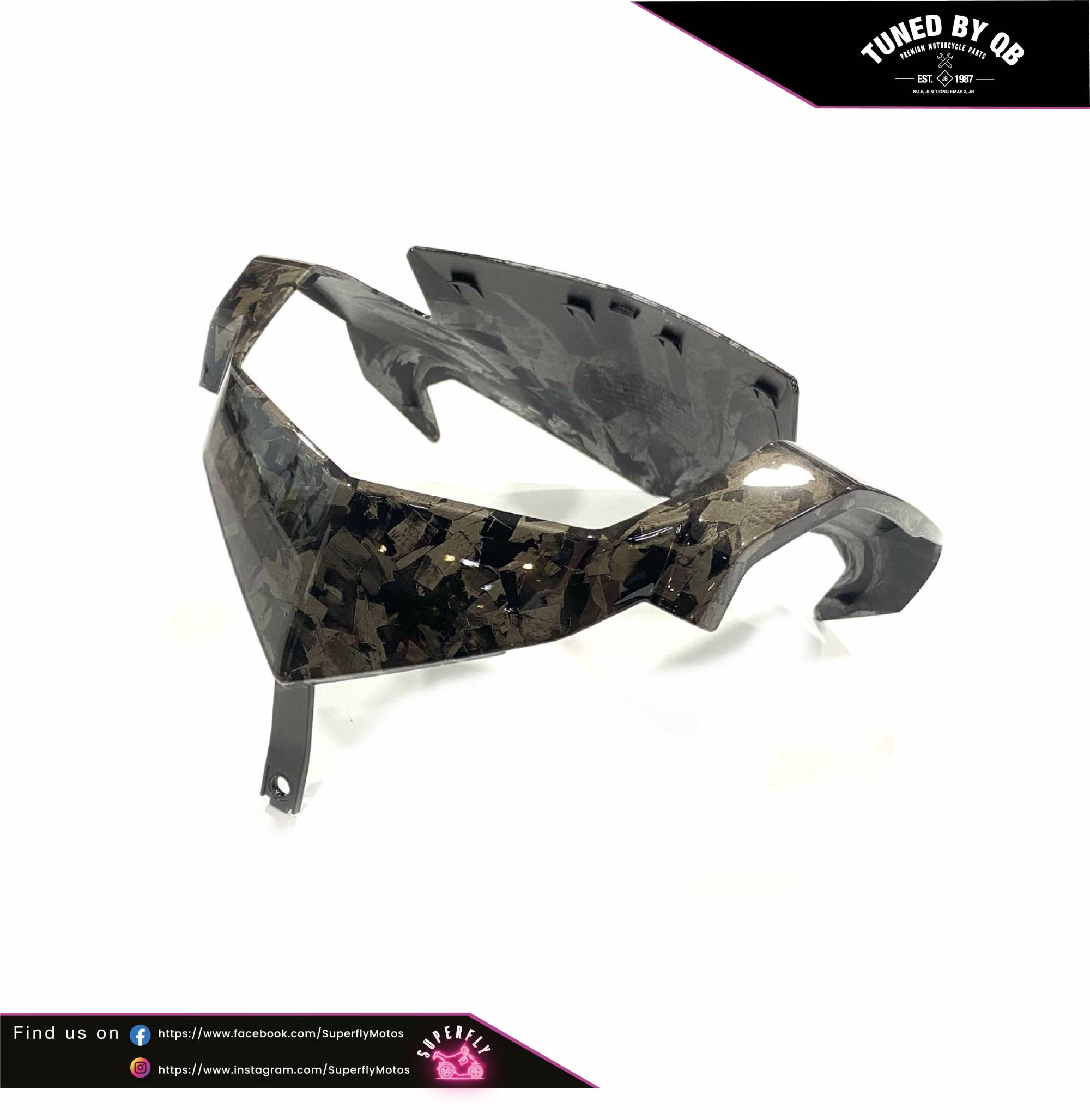 SUPERFLY HEAD COVER CARBON V3 YAMAHA Y15 V2