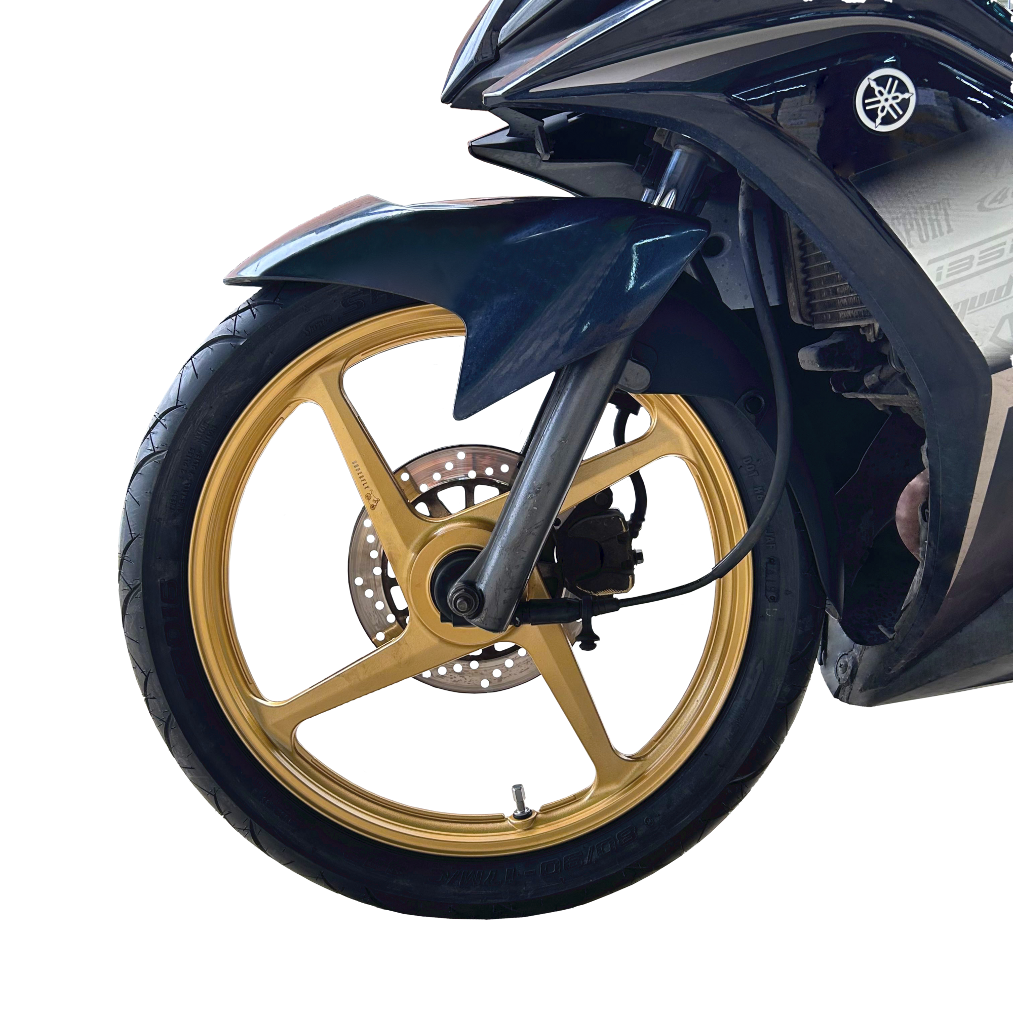 SUPERFLY PROJECT X 4 SPOKE SPORT RIMS (GOLD)
